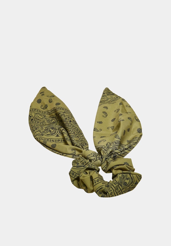 Bandana Print Scrunchies With XXL Bow 2-Pack -0