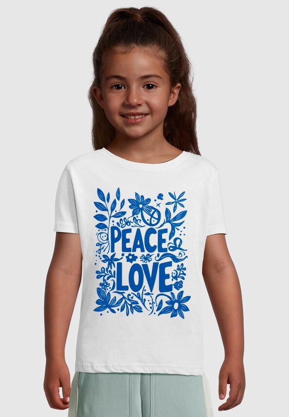 Girls Peace Love - T-Shirt-0