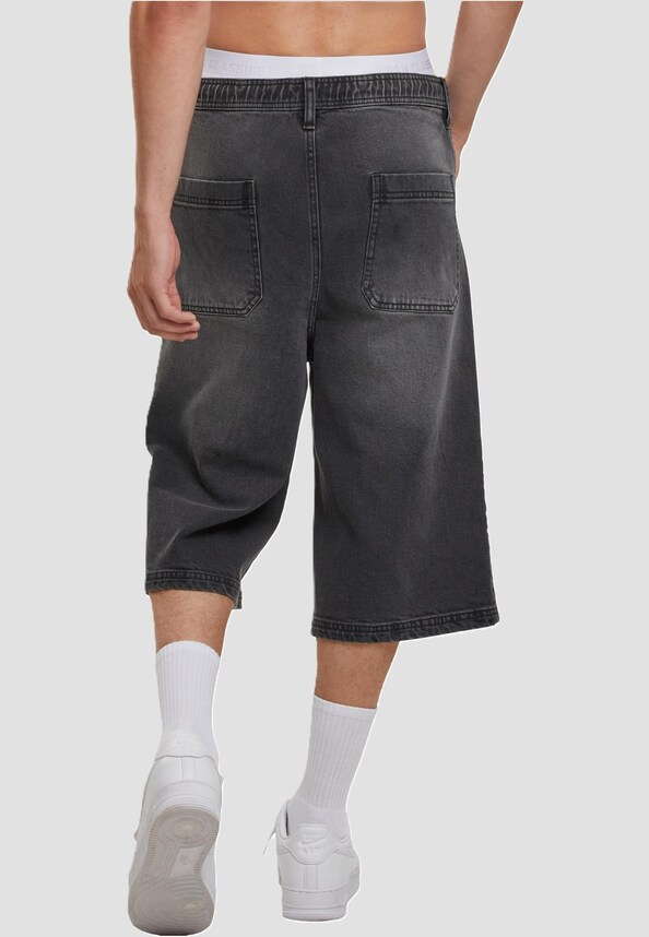 Skater Shorts With Drawcord-1