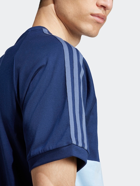 adidas Originals 3 Stripes Panel T-Shirts-4