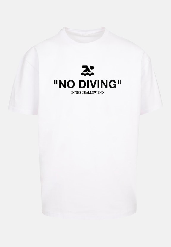No Diving Heavy Oversize Tee-2