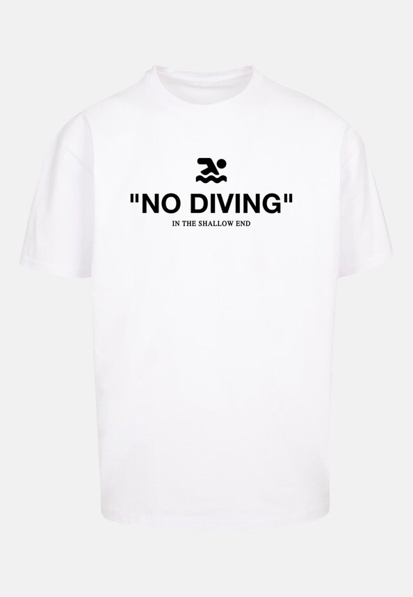 No Diving Heavy Oversize Tee-2