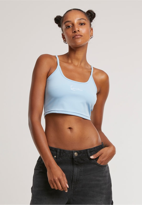 KW-TP021-090-27 Small Signature Essential Crop Top-0