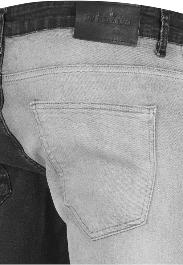 2Y Skinny Fit Destroyed Jeans-8