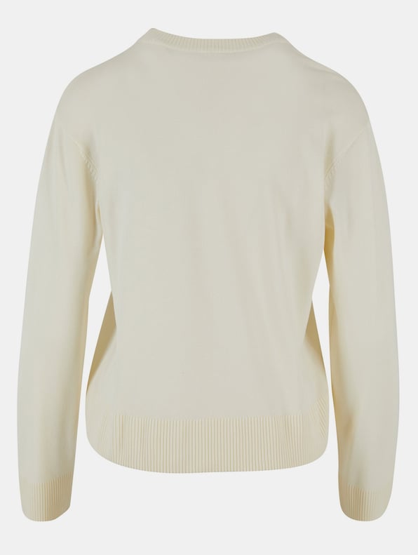 Urban Classics Ladies Knitted Roundneck Pullover-6