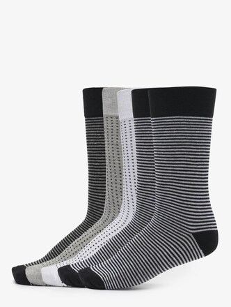 Stripes And Dots Socks 5-Pack