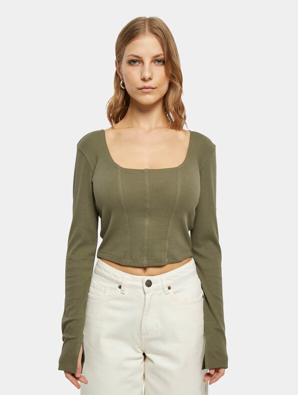  Ladies Short Rib Corsage-2