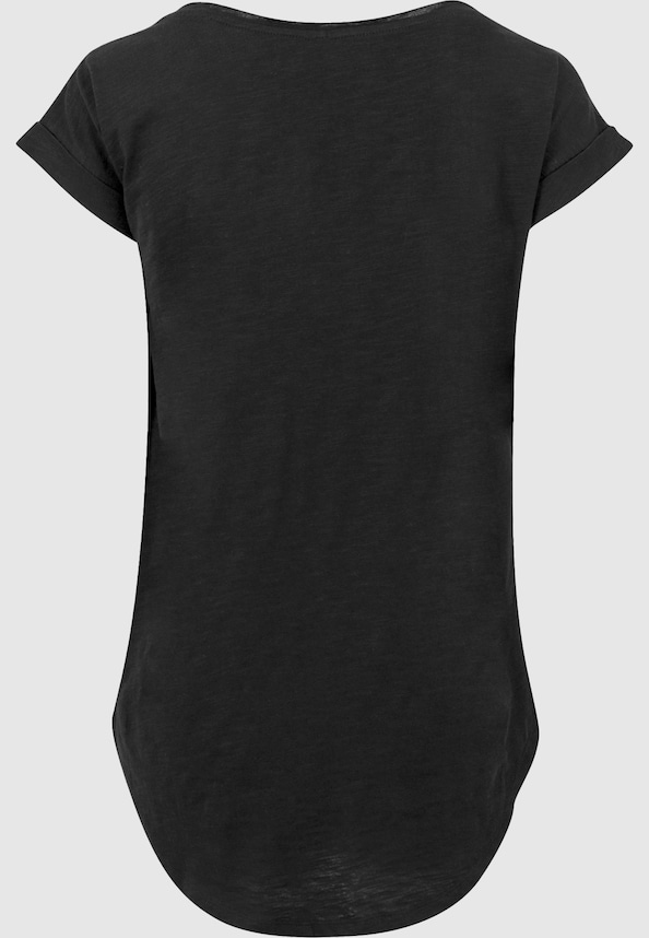 DC Comics Wonder Woman 84 Neon Emblem with Ladies Long Slub Tee-3