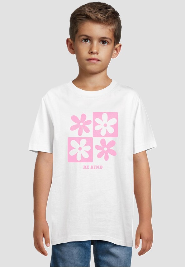 Kids Be Kind Flowers Tee-0