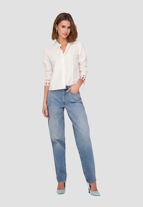 Only Juicy High Waist 365 Mom Jeans-3