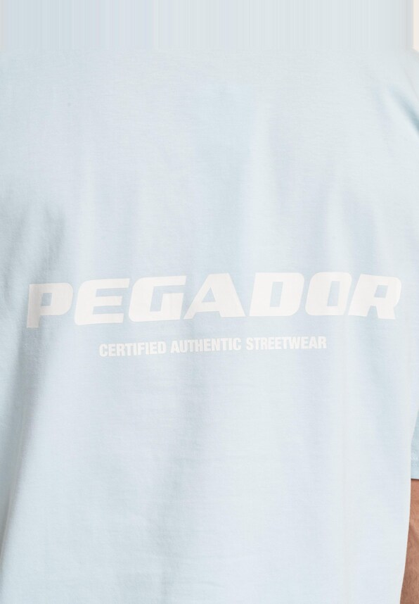 PEGADOR Colne Logo Oversized T-Shirts-3