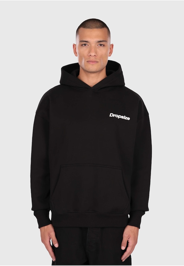 HEAVY OVERSIZE HALFTONE STAR HOODIE-0