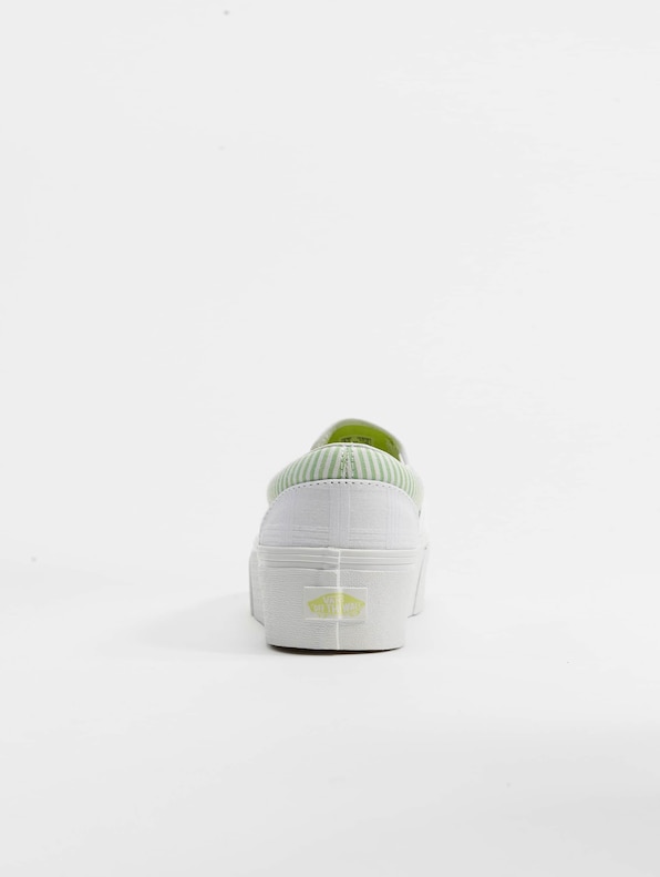 Vans UA Classic Slip-On Stackform Canvas Sneakers Green/True-5