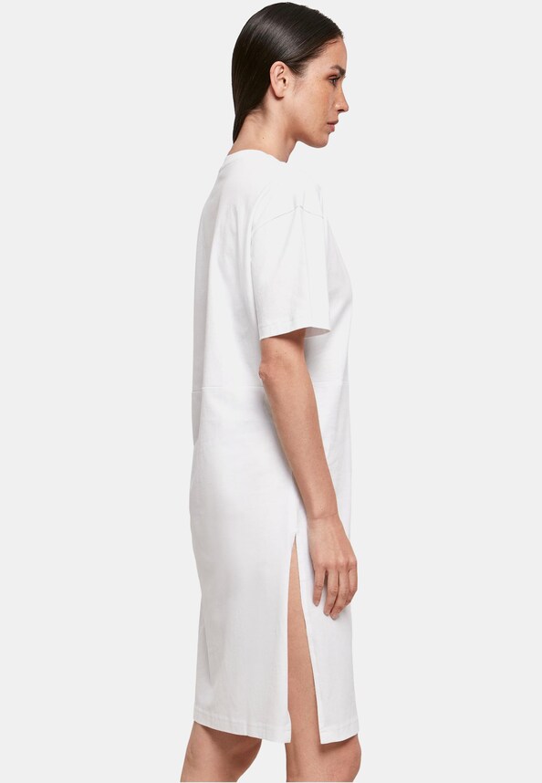 Ladies Think Different Oversized Slit Tee-2