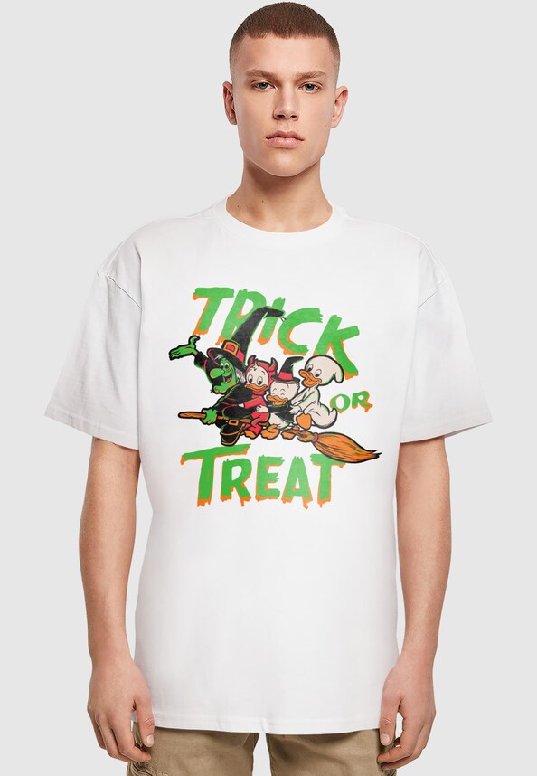 Disney Ducktales - Halloween Trick Or Treat Heavy Oversize Tee-0