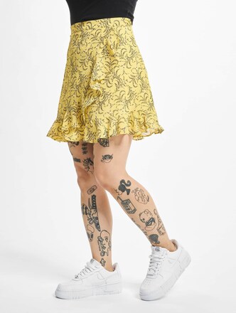 NA-KD Floral Printed Skirt