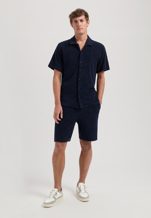 Myron Shirt Jacquard Toweling-2