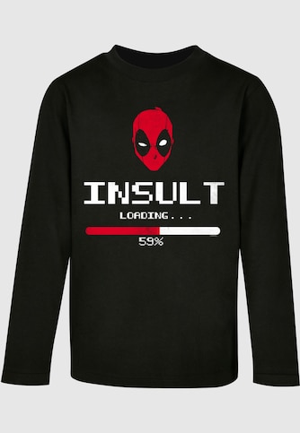 Kids Deadpool - Insult Loading Longsleeve