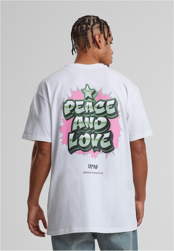 Peace&Love Heavy Oversize Tee-1