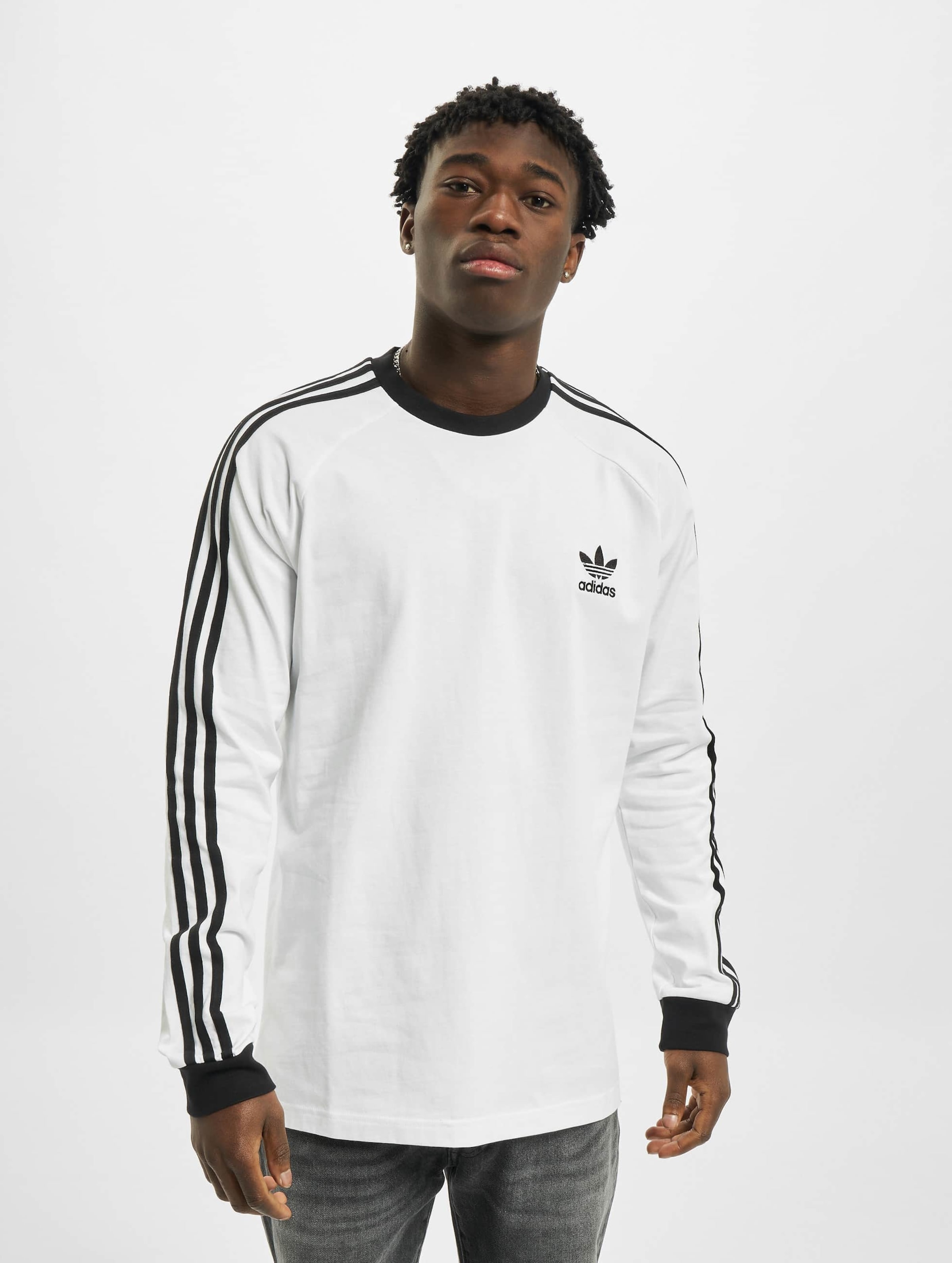 Adidas longsleeve 3 clearance stripes