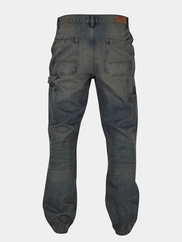 Urban Classics Double Knee Straight Fit Jeans-1