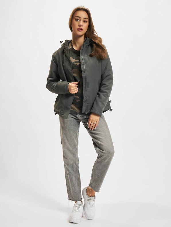 Ladies Windbreaker Frontzip Transition Jacket -5