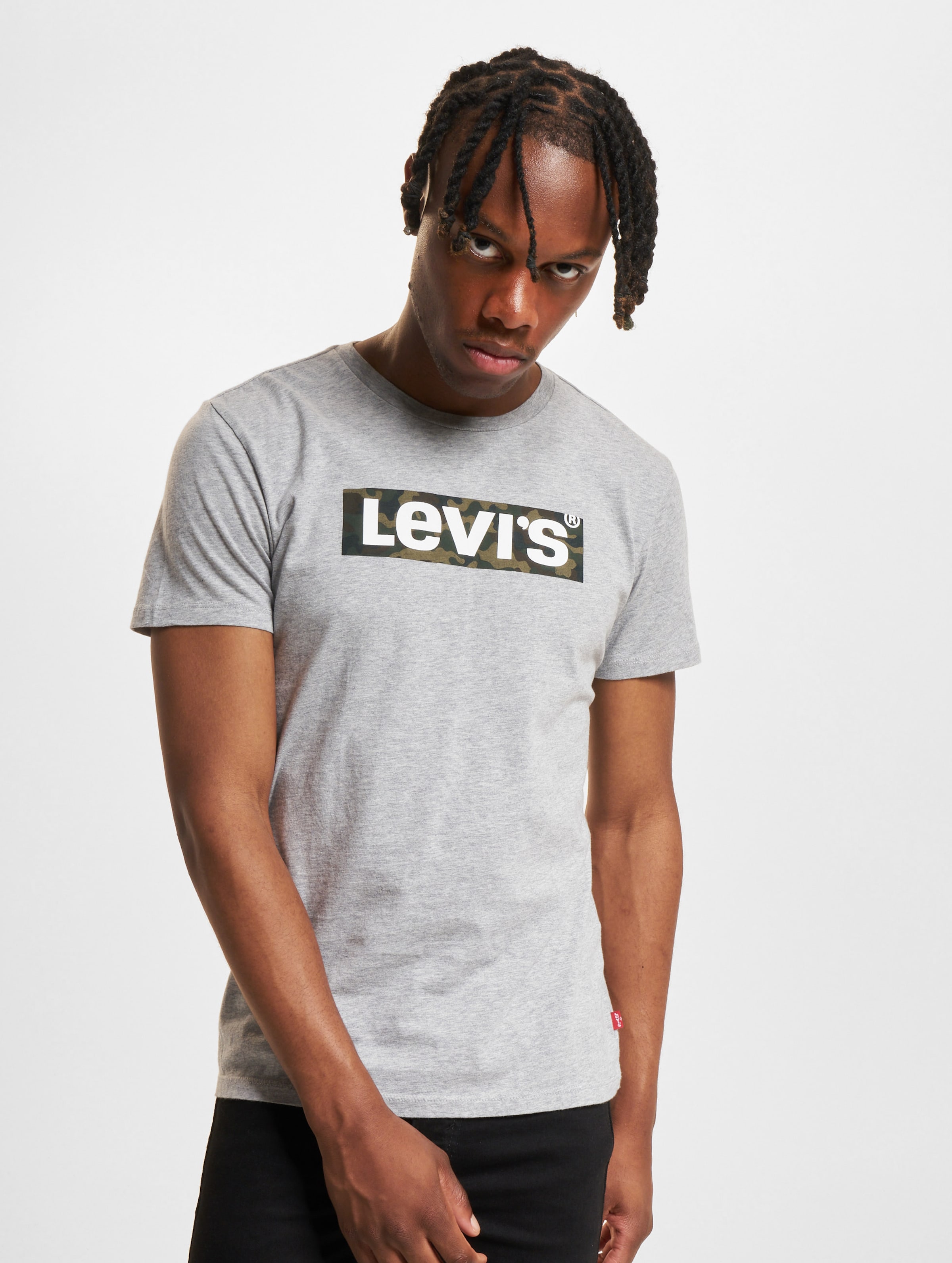 Levi's Levis SS Graphic T-Shirt 2.0 Männer,Unisex op kleur grijs, Maat S