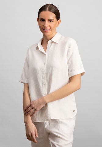 BLOUSE 1/2 LINEN MIX