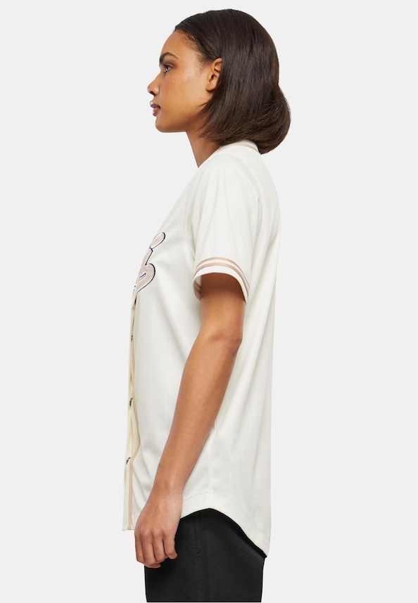 KW241-029-2 Karl Kani Varsity Pinstripe Baseball Shirt-2