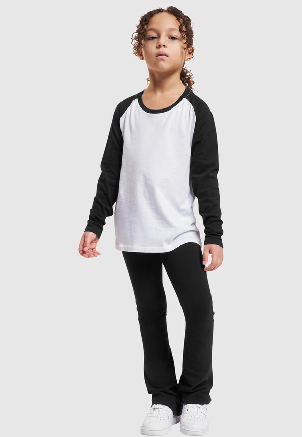 Girls Contrast Raglan -3