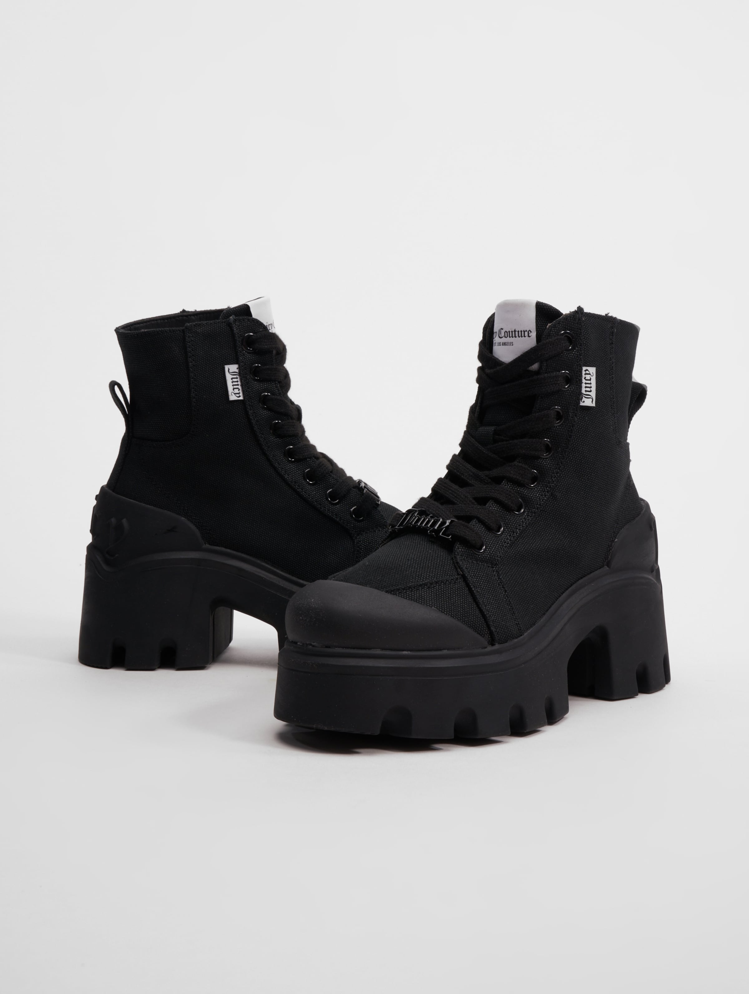 Juicy Couture Baby High Top Hybrid Sneakers Vrouwen op kleur zwart, Maat 37