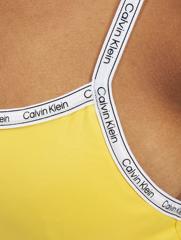 Calvin Klein Underwear Core Logo Tape Badeanzug Eureka-3