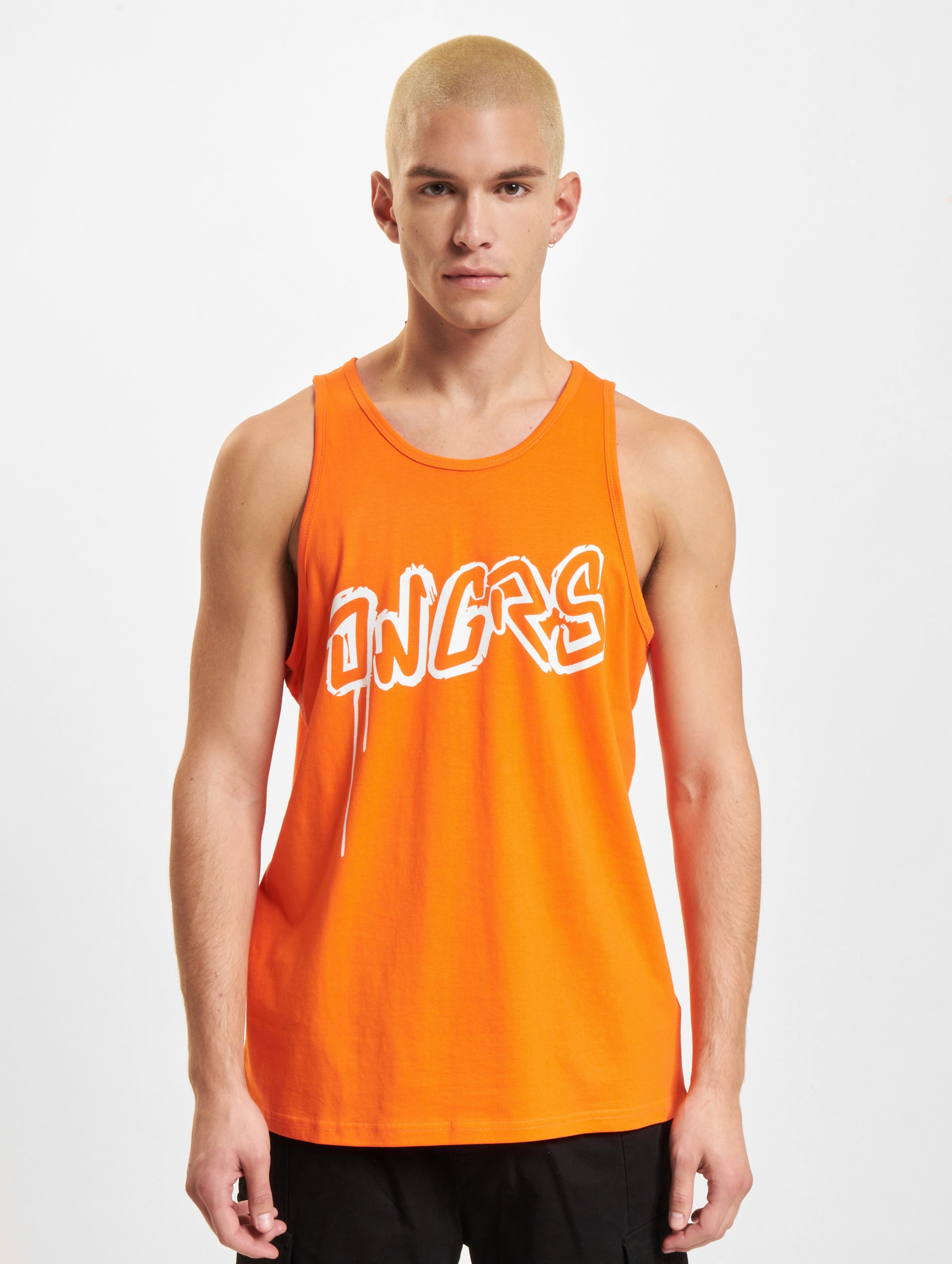 Dangerous DNGRS Vibrancy Tank Top Männer,Unisex op kleur oranje, Maat M