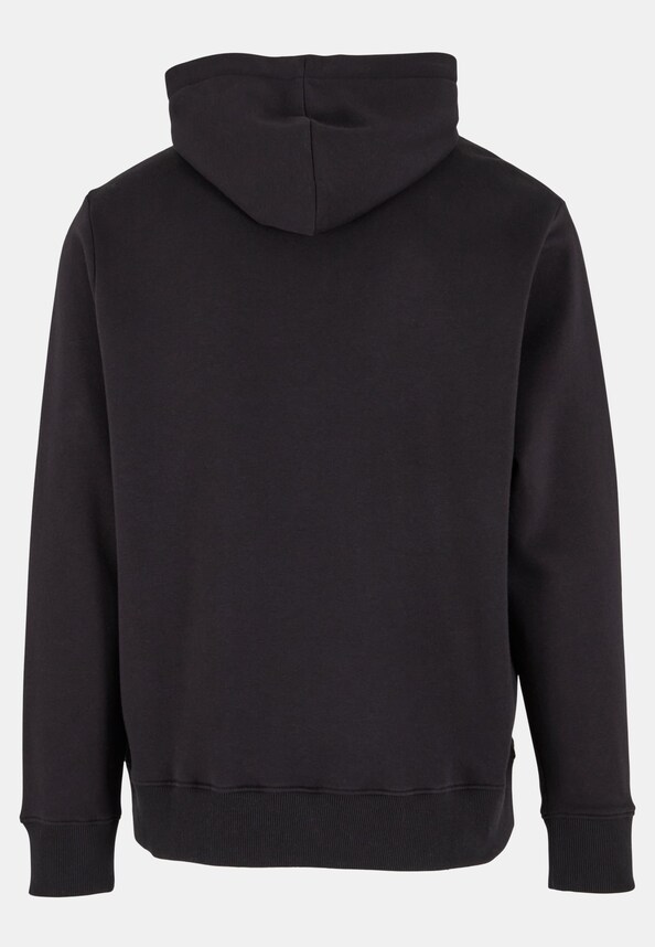 Basic Logo Print Hoodie-3