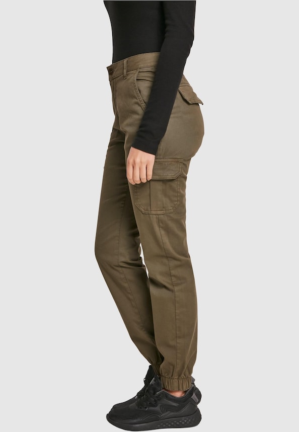 Ladies High Waist Cargo-2