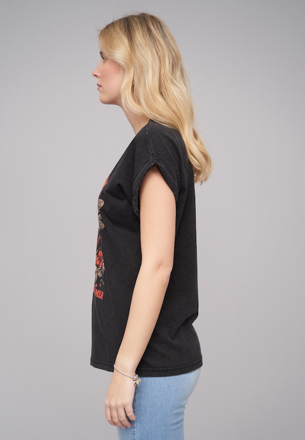 Ladies 77 Dragon Fly Tee-2