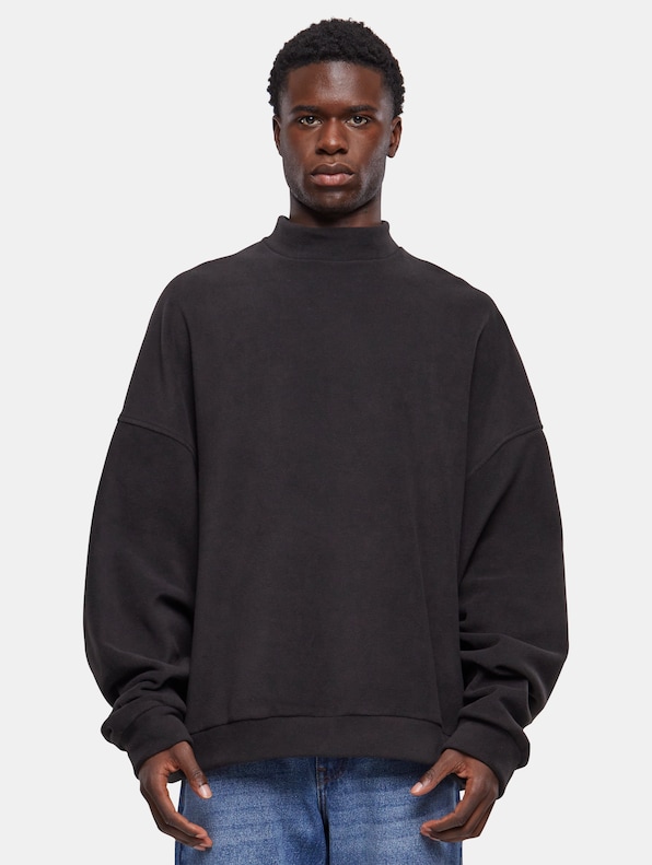 Oversized Polar Fleece Crew-0