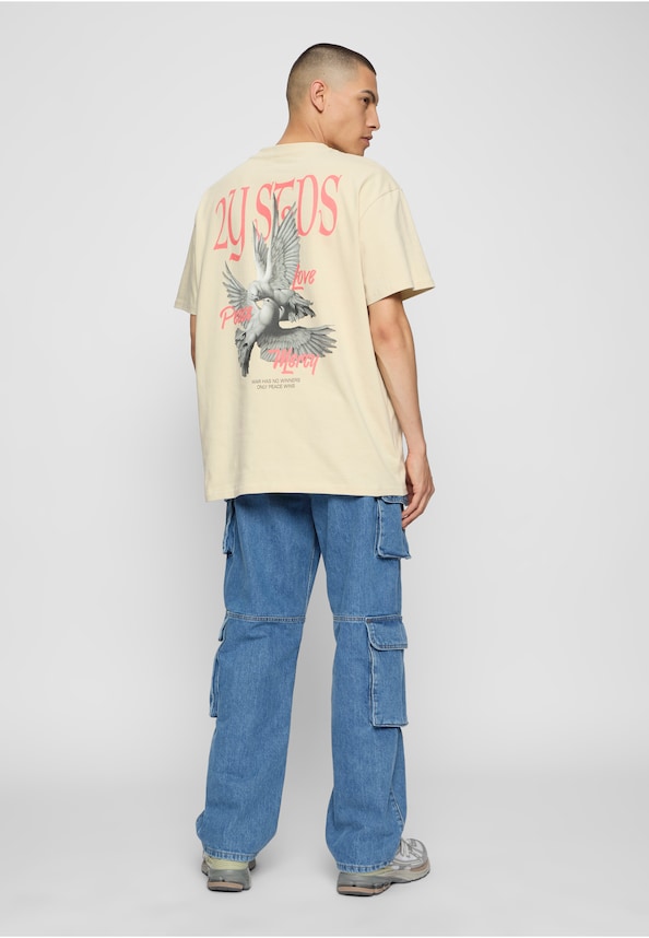 PEACE LOVE MERCY TEE-3