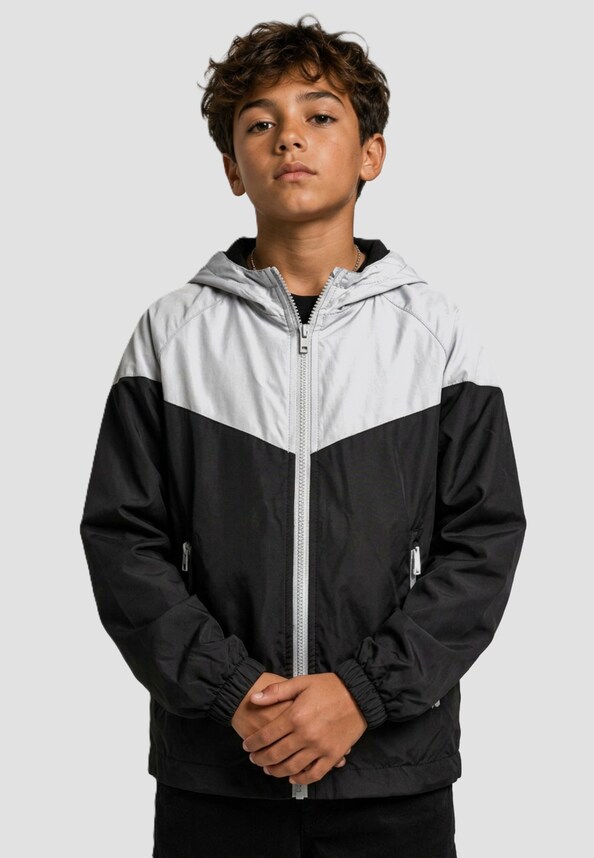 Boys 2-Tone Tech Windrunner -0