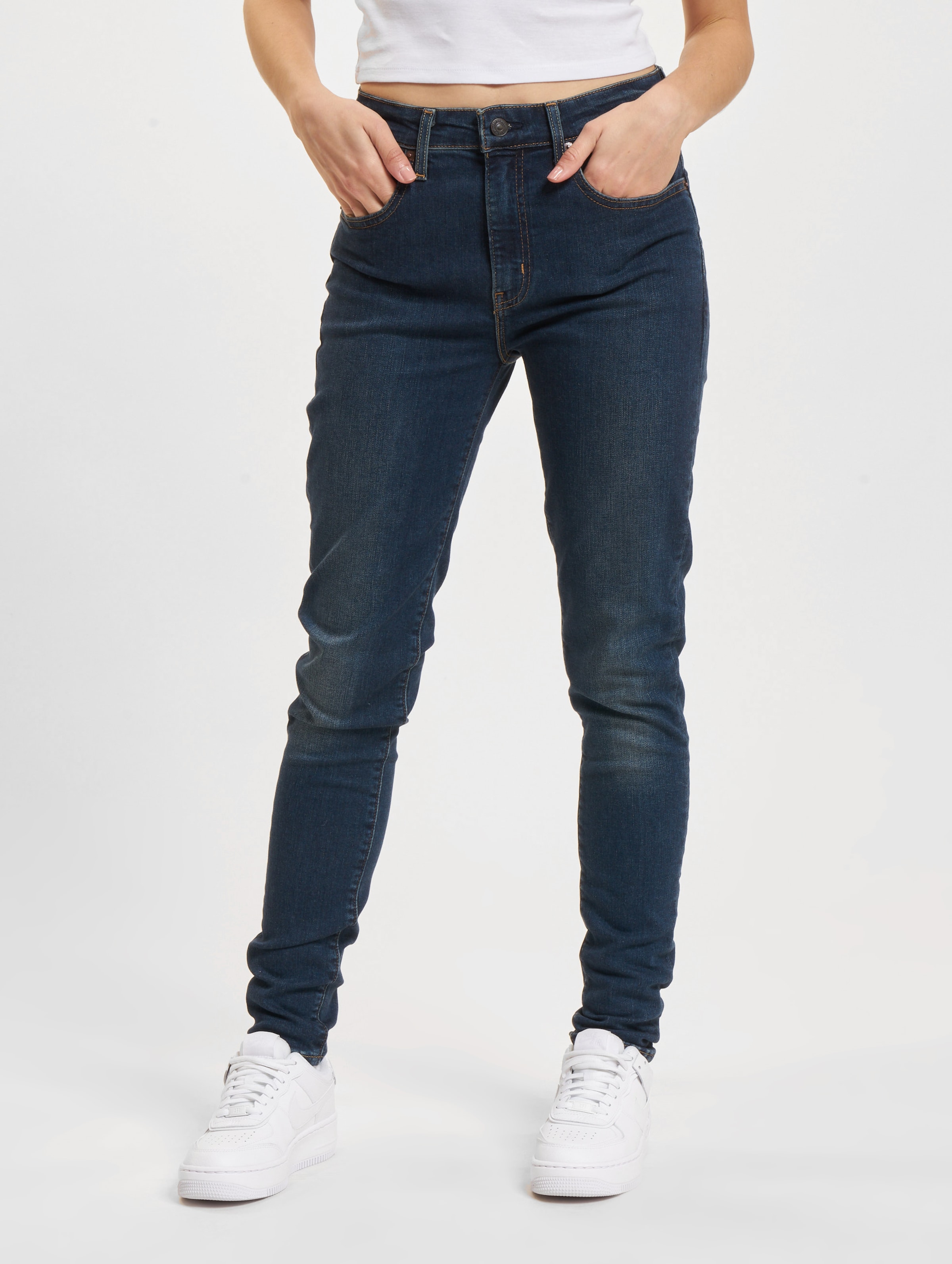 Levi's 721 High Rise Skinny Jeans - Dames - Z7185 Dark Indigo Worn In - W30 X L30