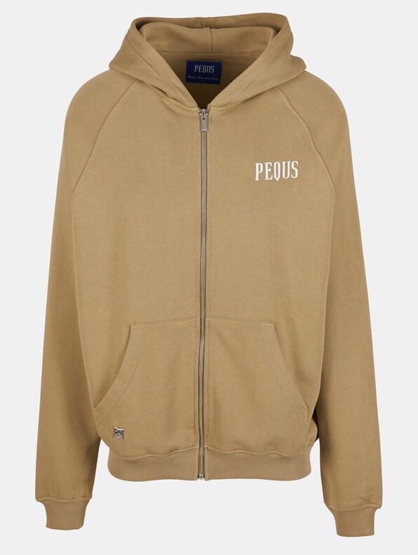 PEQUS Mythic Logo Zip Hoodies-3