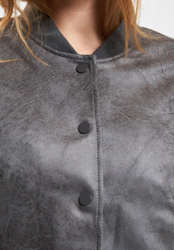 Paris Faux Suede Bomber-4