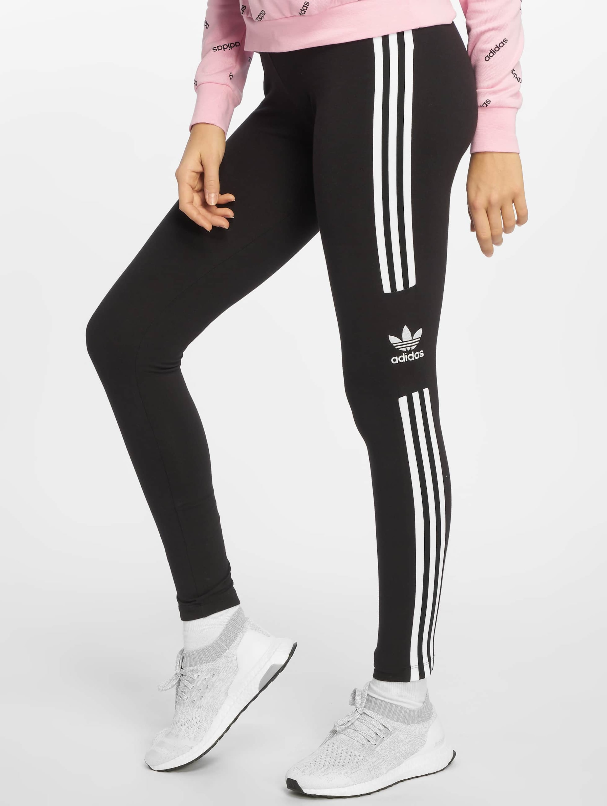 adidas Originals Adidas Trefoil Leggings Vrouwen op kleur zwart, Maat 32