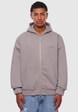 HEAVY OVERSIZE EMBO ZIPPER HOODIE-0