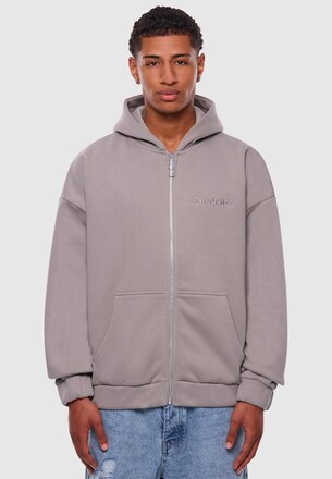 HEAVY OVERSIZE EMBO ZIPPER HOODIE