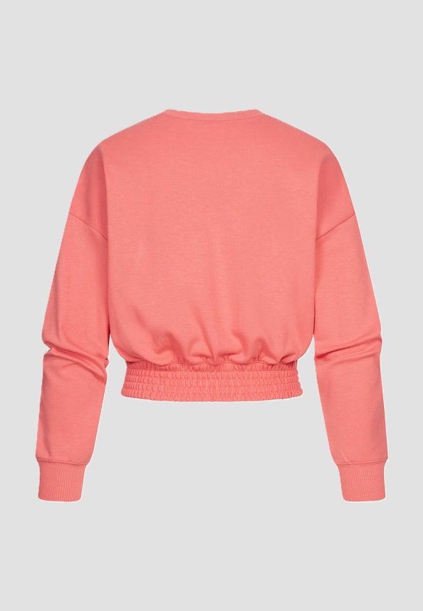 Crewneck Croptop Sweatshirt-1