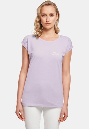 Ladies Flowers Bloom Extended Shoulder