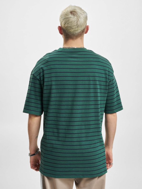 Harlow Stripe Ringer Crew Neck-1