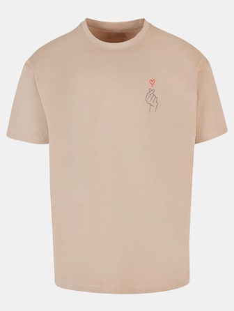 K Heart Heavy Oversized