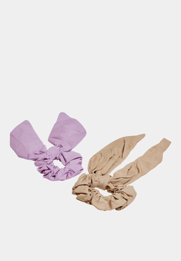 Urban Classics Scrunchies With XXL Bow 2-Pack-0